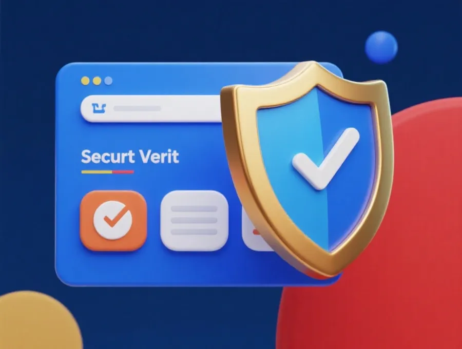 网址验证与安全链接示意图